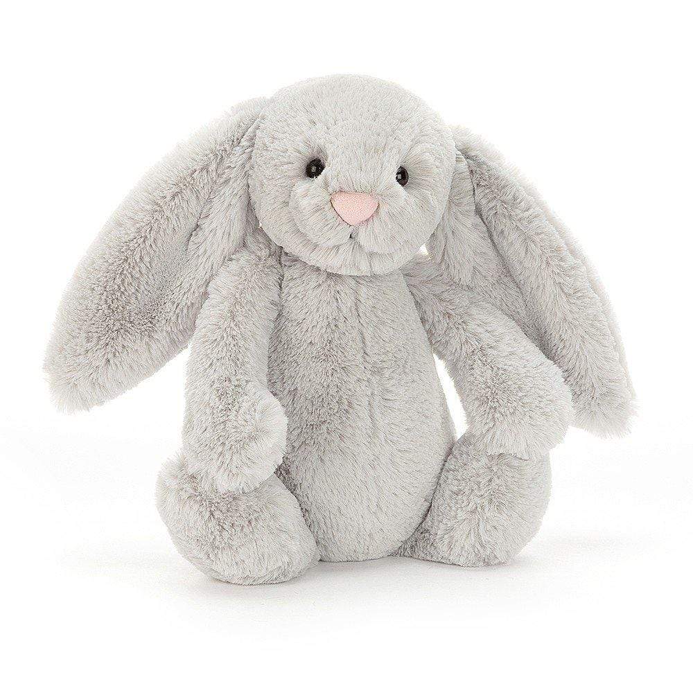 Jellycat Bunny Medium - H31 cm / Silver Jellycat Bashful Bunny Silver Soft Toy