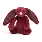 Jellycat Bunny Small - H18 cm / Blue Jellycat Bashful Sparkly Cassis Bunny Soft Toy