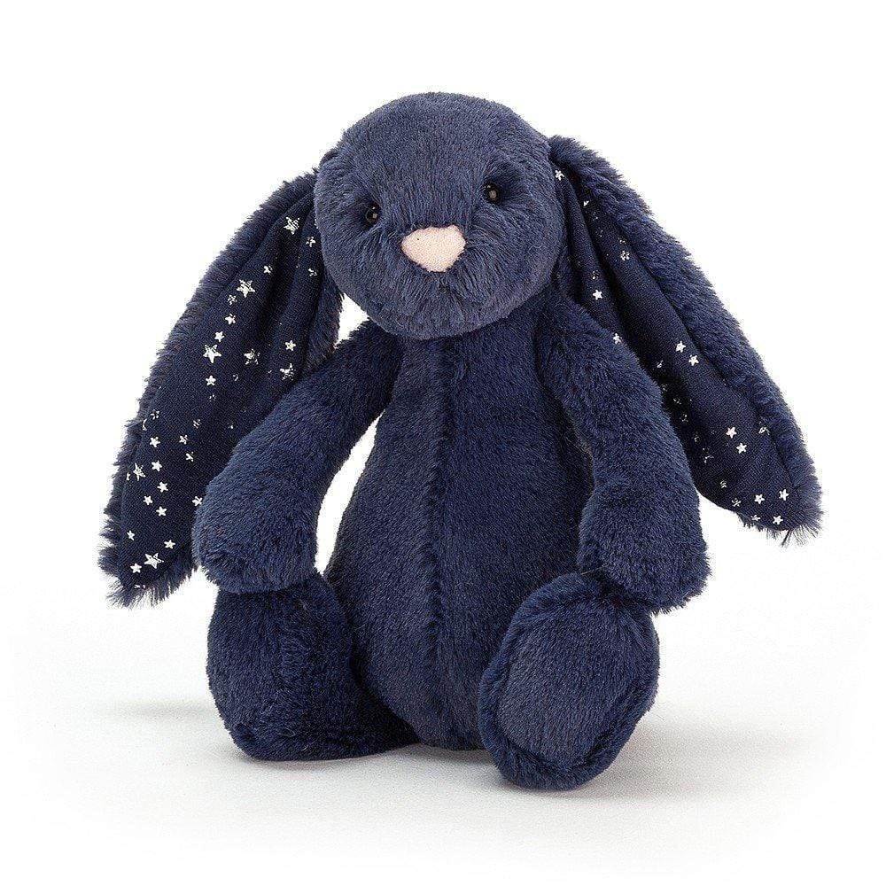Jellycat Bunny Small - H18 cm / Blue Jellycat Bashful Stardust Bunny Soft Toy