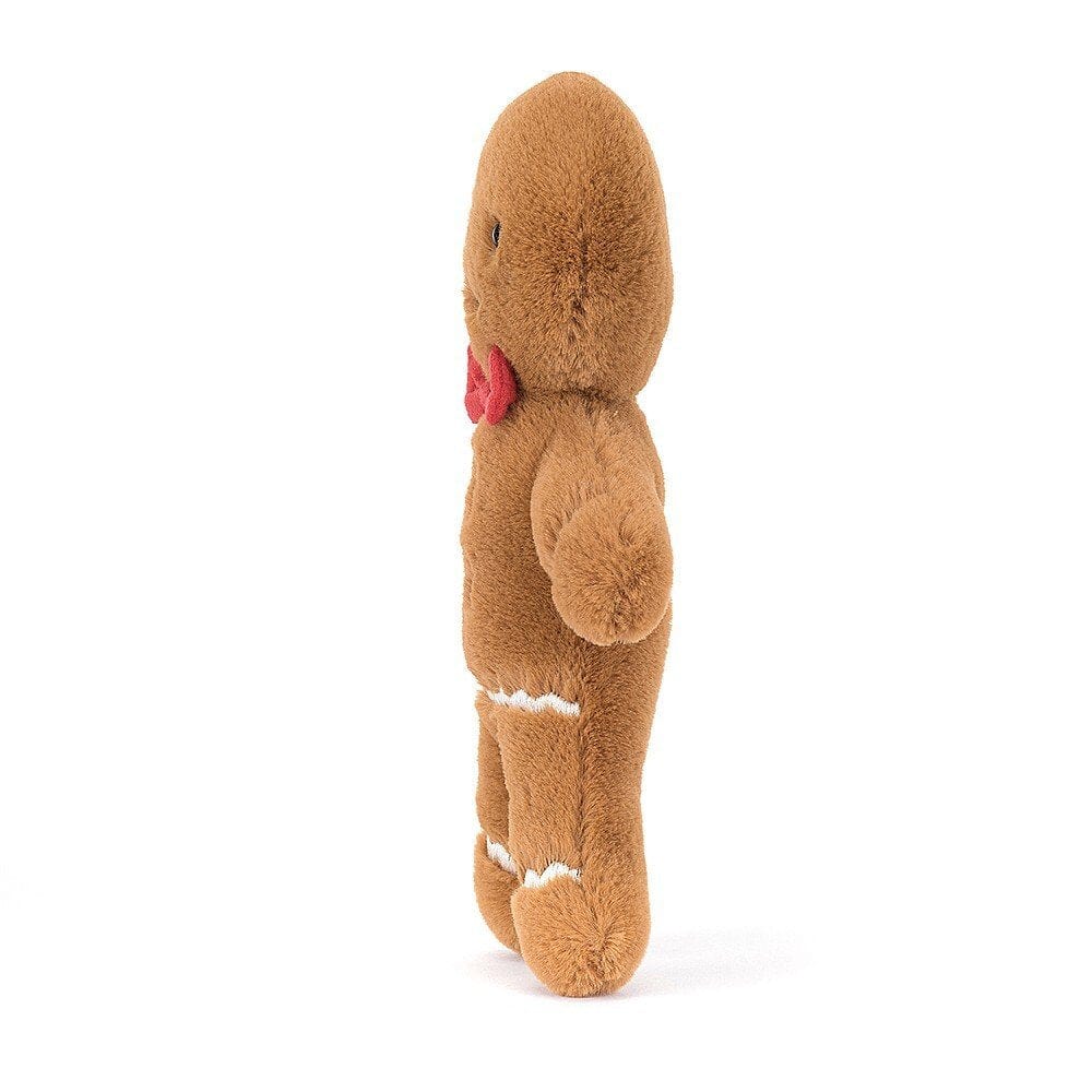 Jellycat Gingerbread Man Jellycat Jolly Gingerbread Man Fred Soft Toy - 19 cm