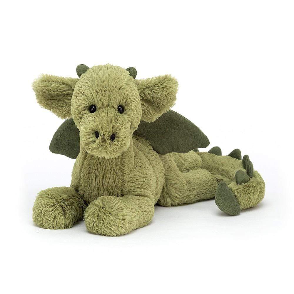 Jellycat Monty Dragon Soft Toy - H30 cm