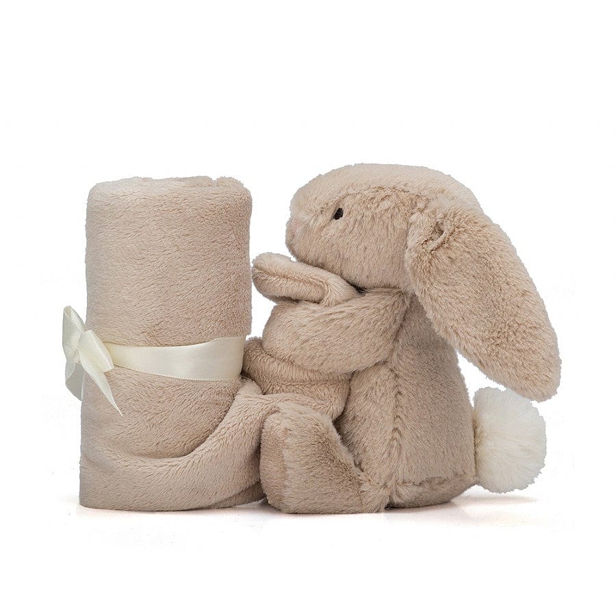 Jellycat Soother Blanket Jellycat Bashful Bunny Soother Baby Blanket - Beige