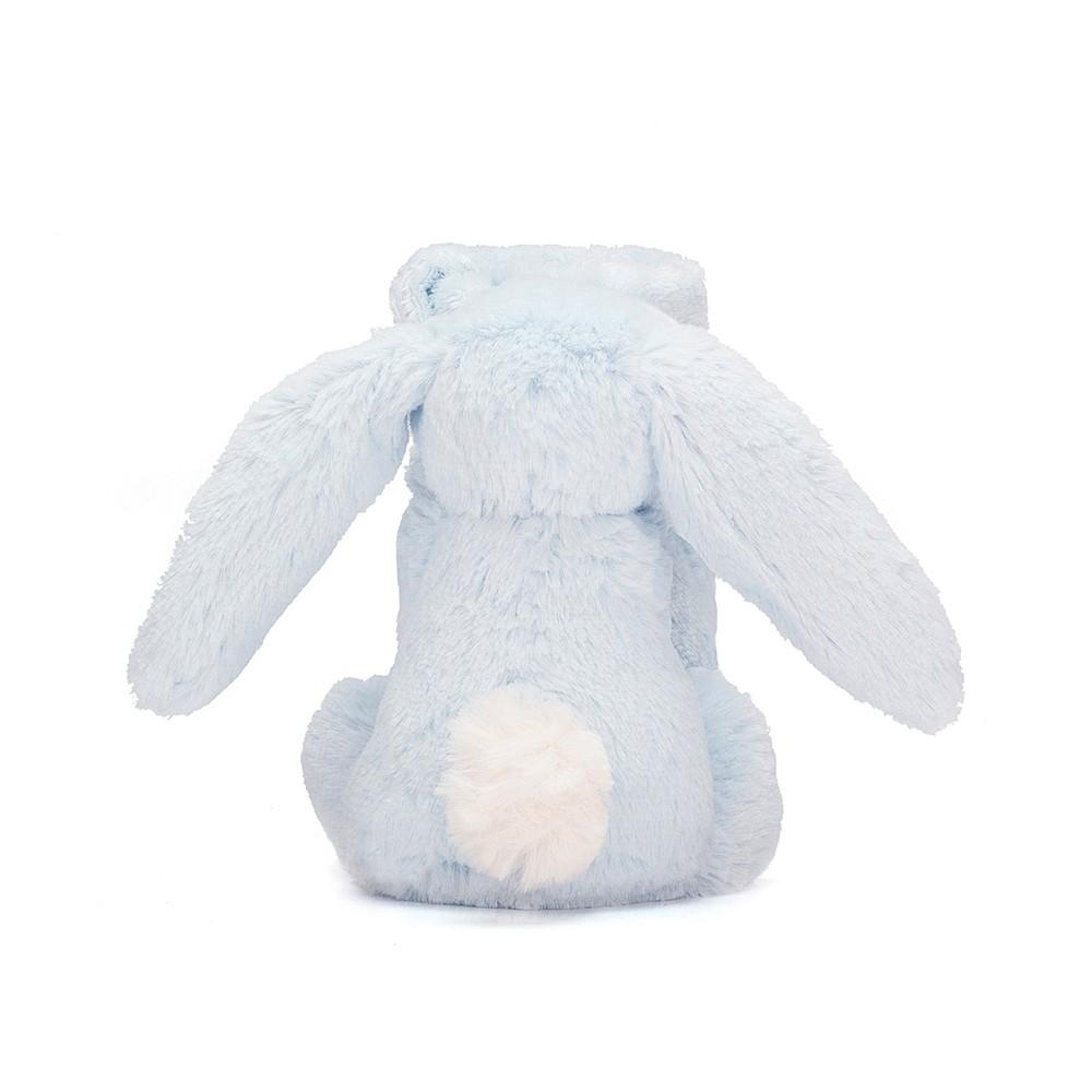 Jellycat Soother Blanket Jellycat Bashful Bunny Soother Baby Blanket - Blue