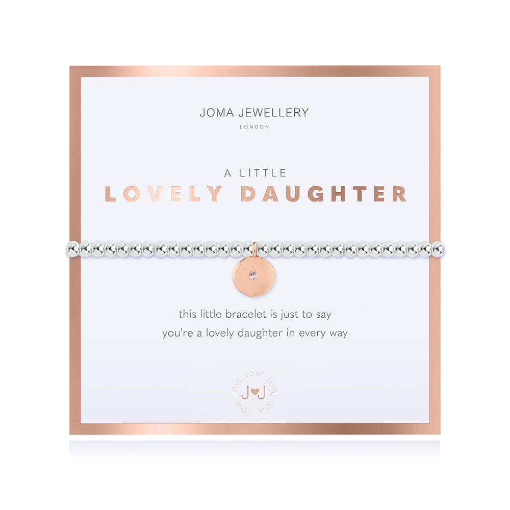 Joma Jewellery Boxed Bracelet Joma Jewellery Beautifully Boxed Bracelet - A Little Lovely Daughter