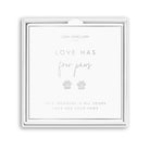 Joma Jewellery Boxed Earrings Joma Jewellery Beautifully Boxed Earrings - A little Love Has Four Paws