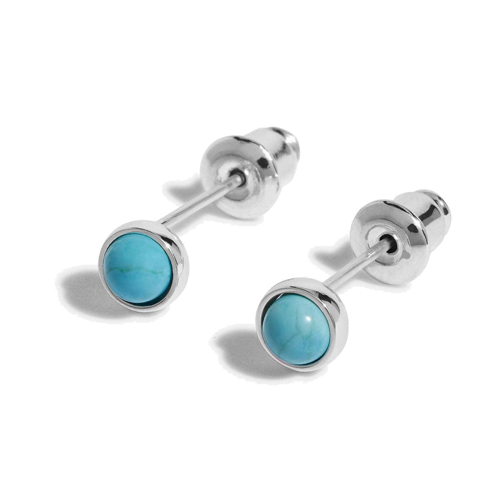 Joma Jewellery Boxed Earrings Joma Jewellery Birthstone Boxed Earrings - December - Turquoise