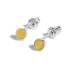 Joma Jewellery Boxed Earrings Joma Jewellery Birthstone Boxed Earrings - November - Yellow Quartz