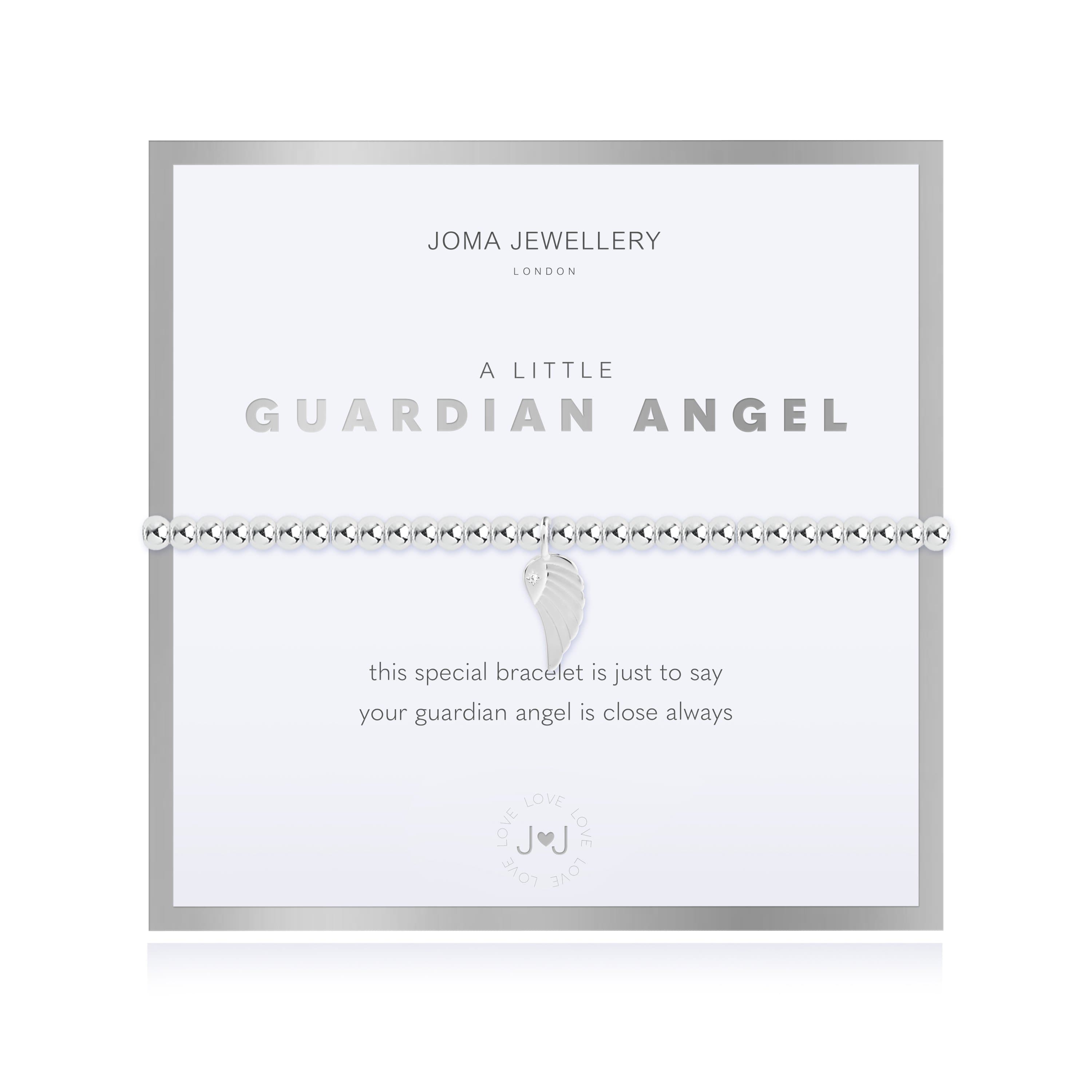 Joma Jewellery Bracelet Joma Jewellery Beautifully Boxed Bracelet - A Little Guardian Angel
