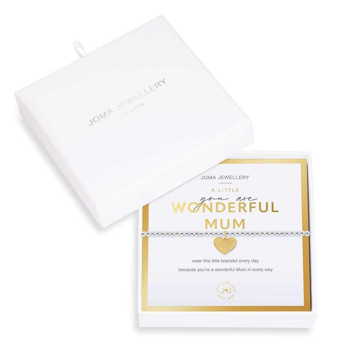 Joma Jewellery Bracelet Joma Jewellery Beautifully Boxed Bracelet - A Little You Are Wonderful Mum
