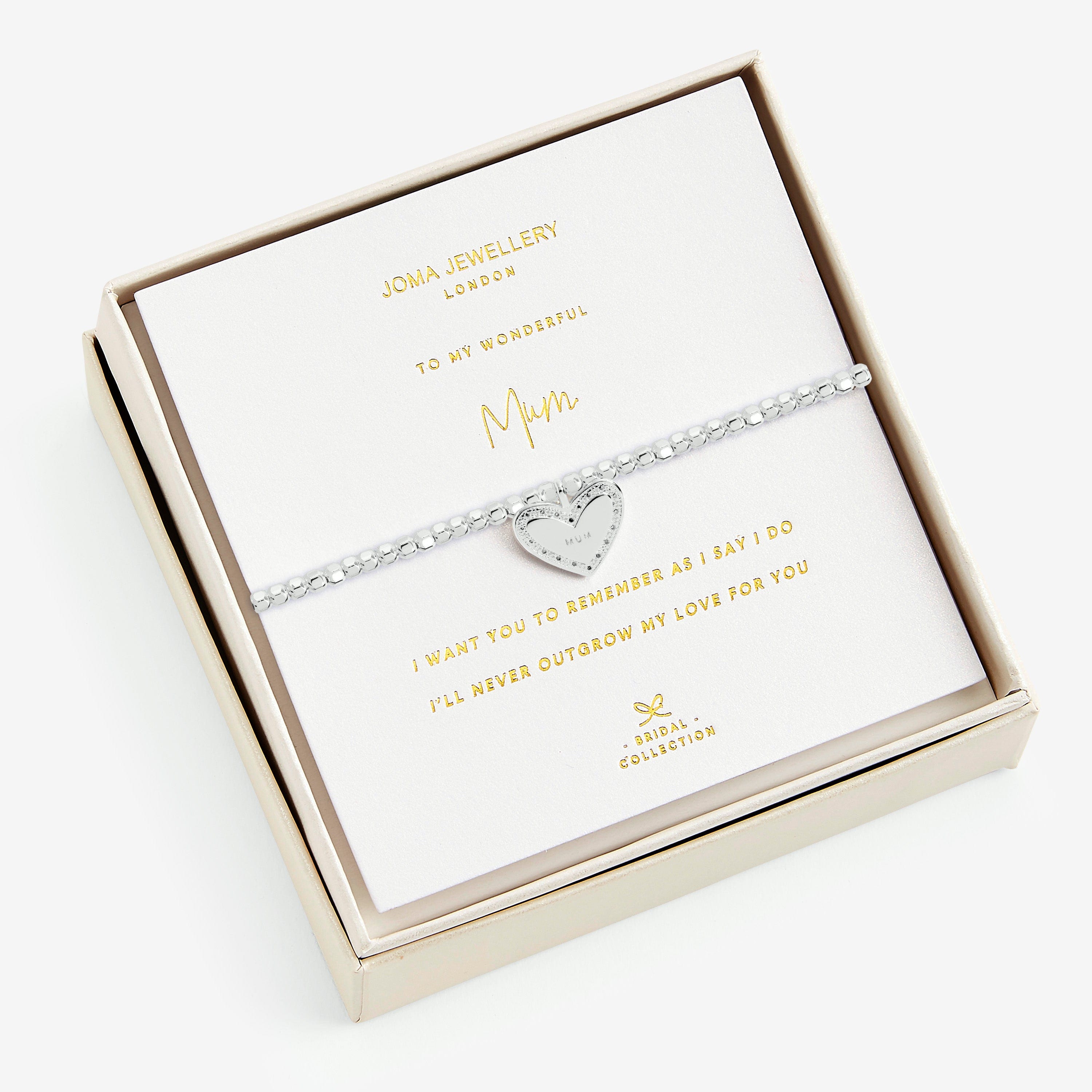 Joma Jewellery Bracelet Joma Jewellery Beautifully Boxed Bracelet - Bridal Wonderful Mum