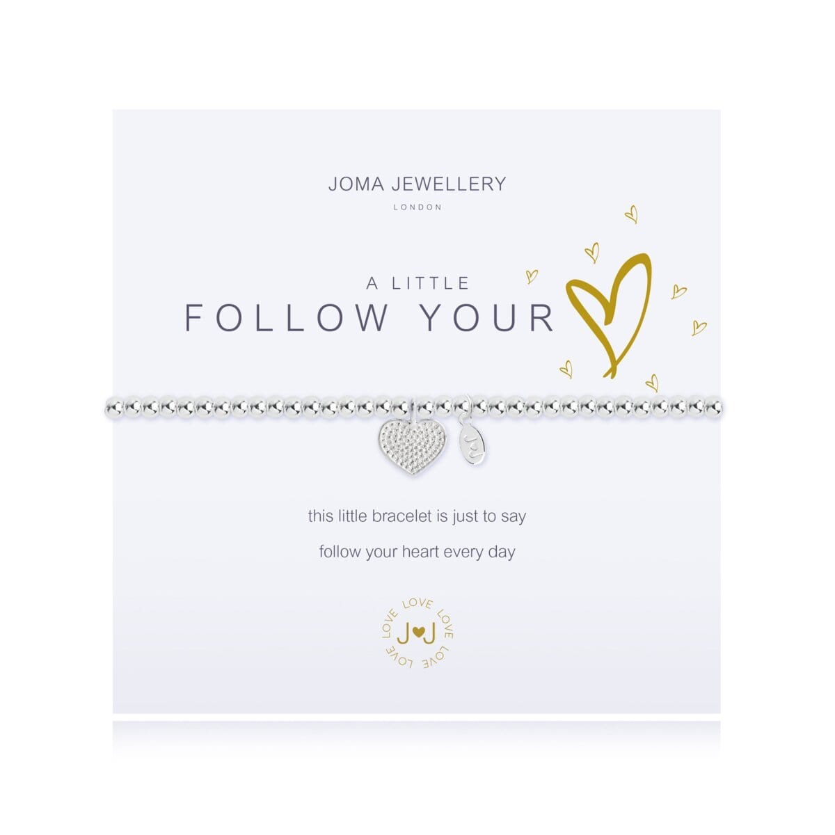 Joma Jewellery Bracelet Joma Jewellery Bracelet - a little Follow Your Heart