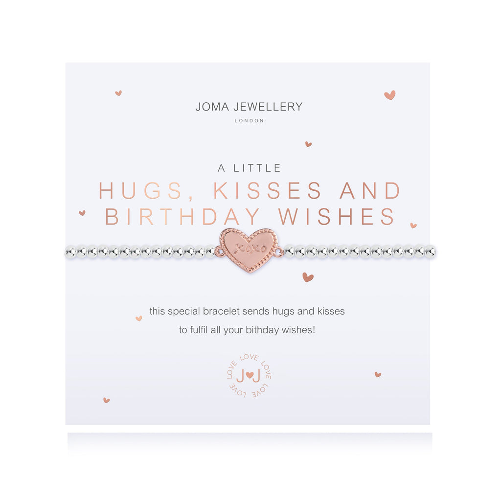 Joma Jewellery Bracelet Joma Jewellery Bracelet - A Little Hugs, Kisses and Birthday Wishes