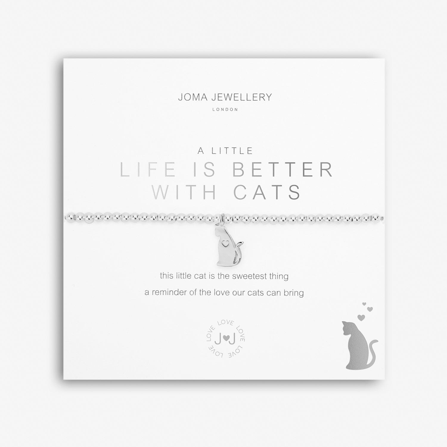 Joma Jewellery Bracelet Joma Jewellery Bracelet - A Little Life is Better with Cats