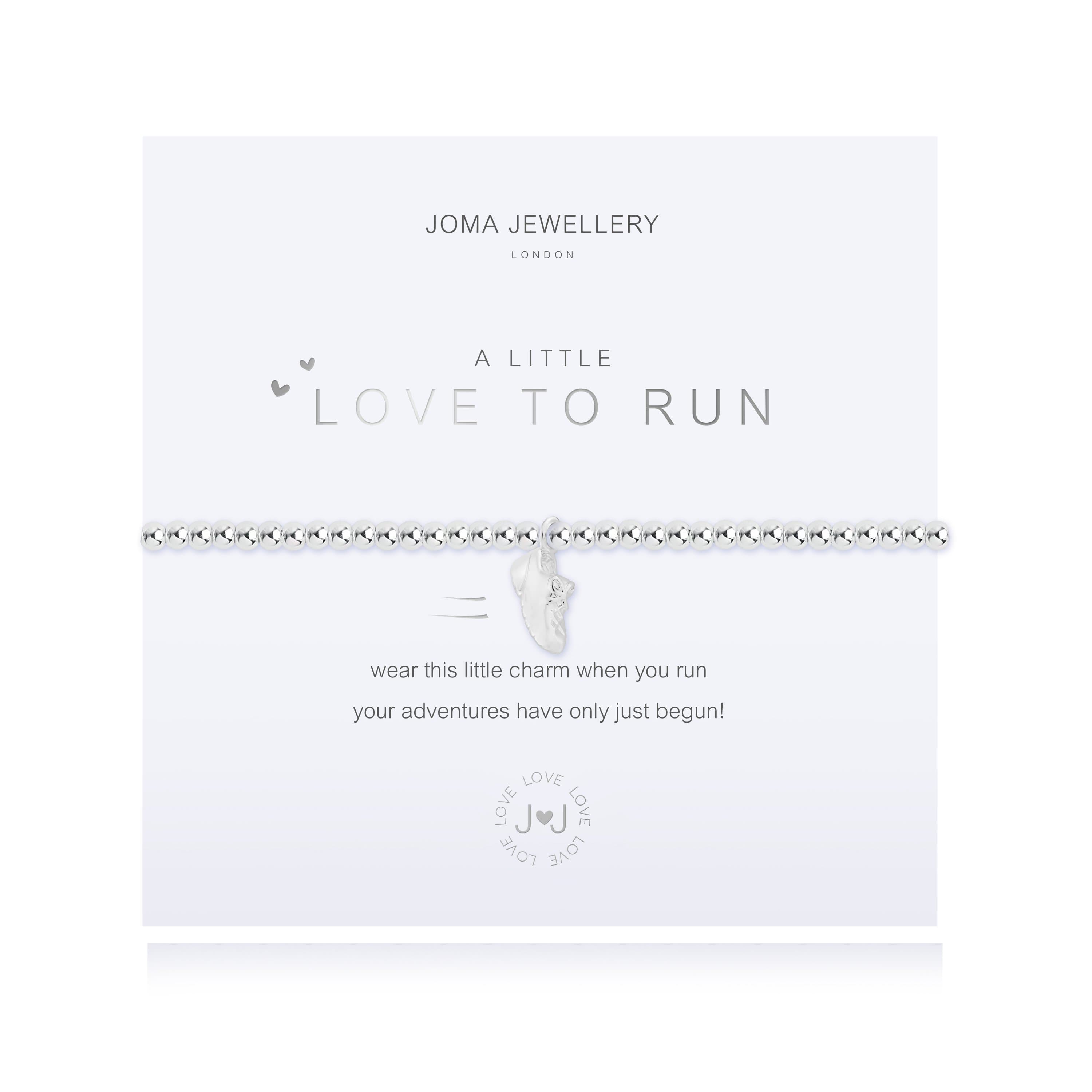 Joma Jewellery Bracelet Joma Jewellery Bracelet - A Little Love to Run