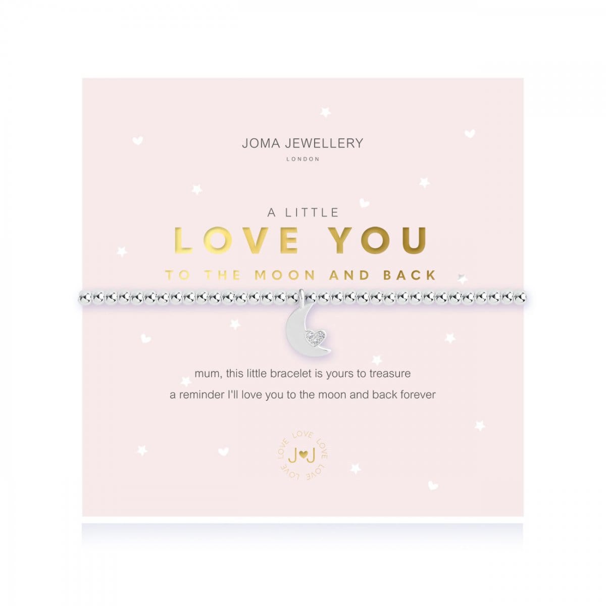 Joma Jewellery Bracelet Joma Jewellery Bracelet - a little Love You To The Moon And Back