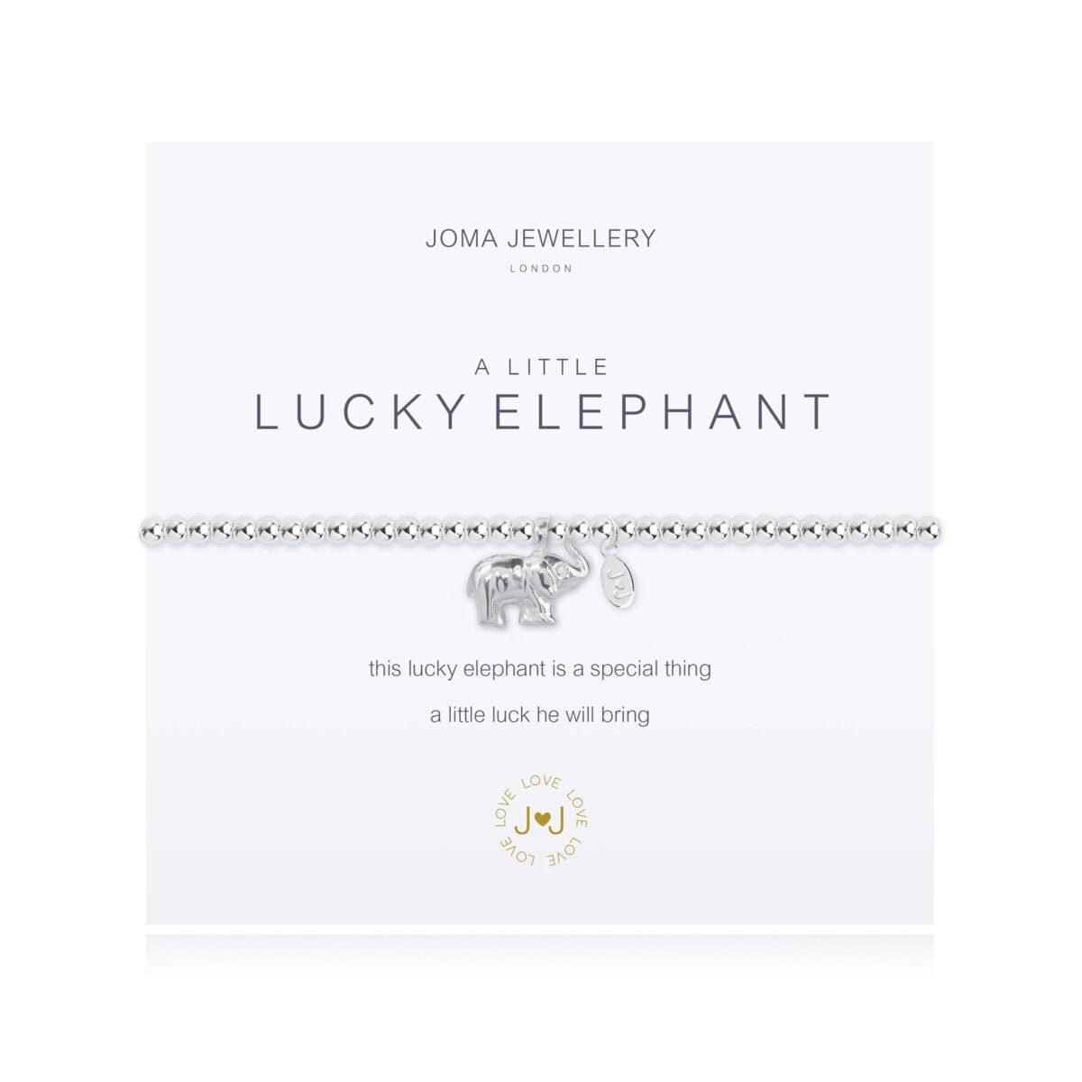 Joma Jewellery Bracelet Joma Jewellery Bracelet - A Little Lucky Elephant