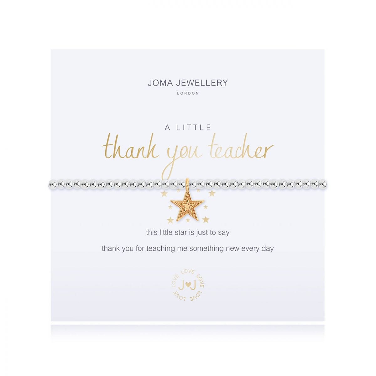 Joma Jewellery Bracelet Joma Jewellery Bracelet - A Little Thank you Teacher