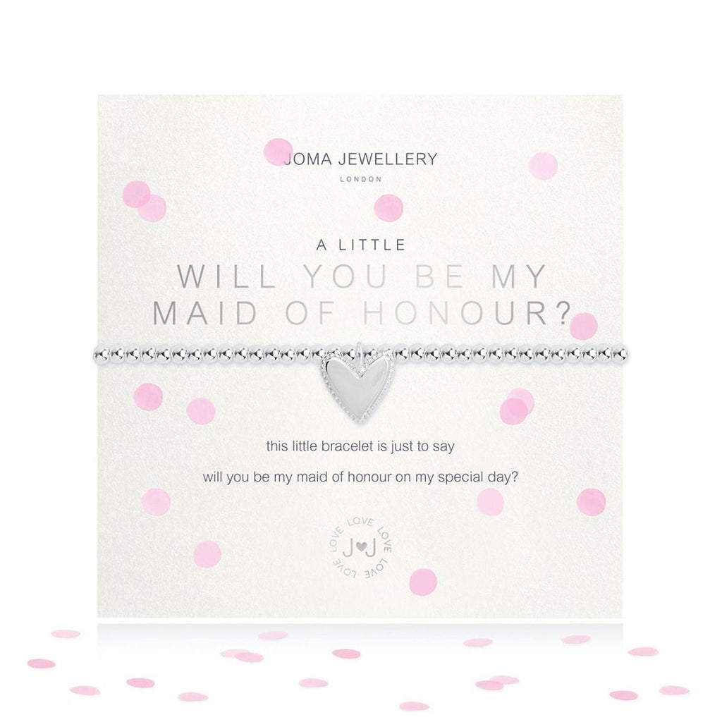 Joma Jewellery Bracelet Joma Jewellery Bracelet - A Little Will You Be My Maid of Honour?