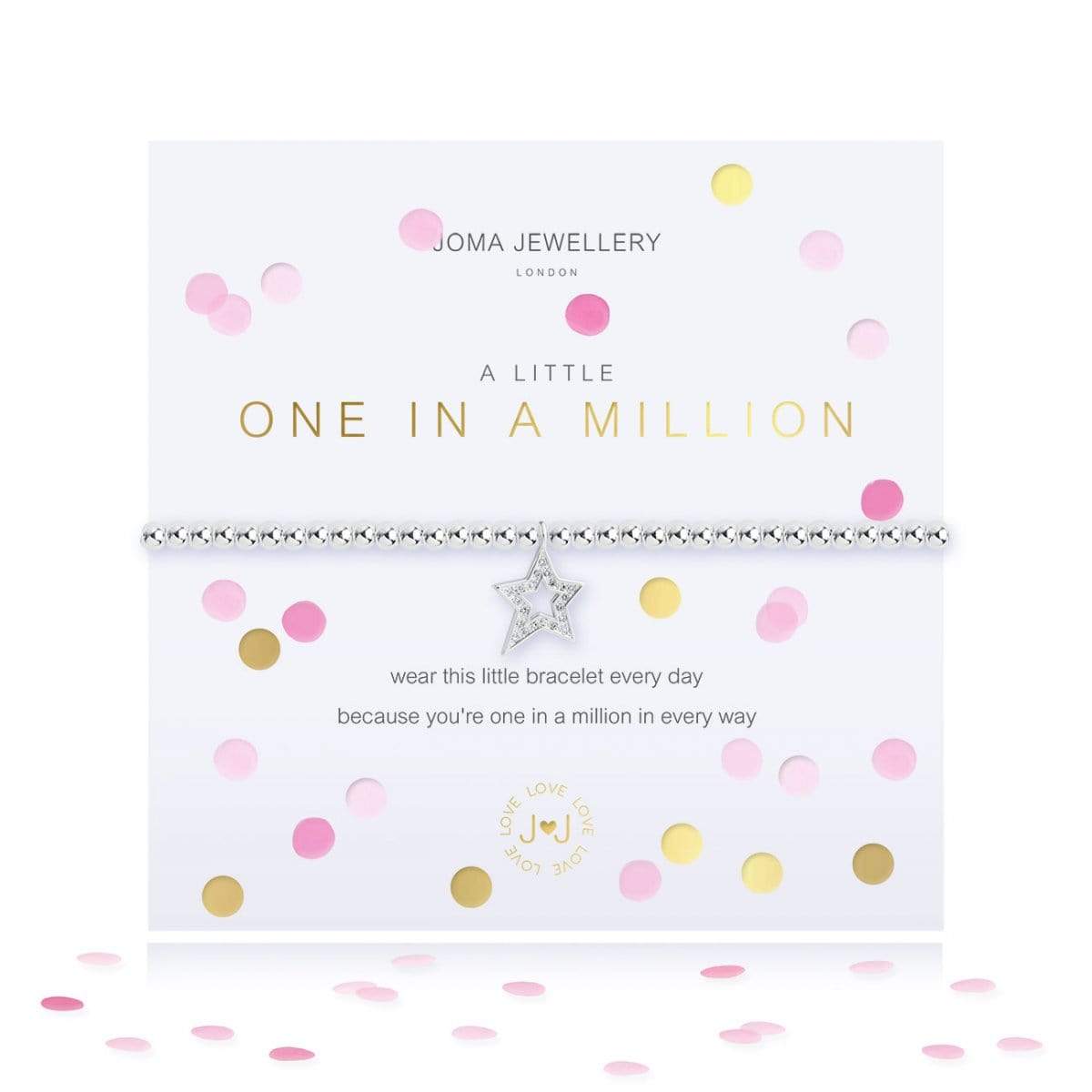 Joma Jewellery Bracelet Joma Jewellery Bracelet - Confetti - a little One in a Million