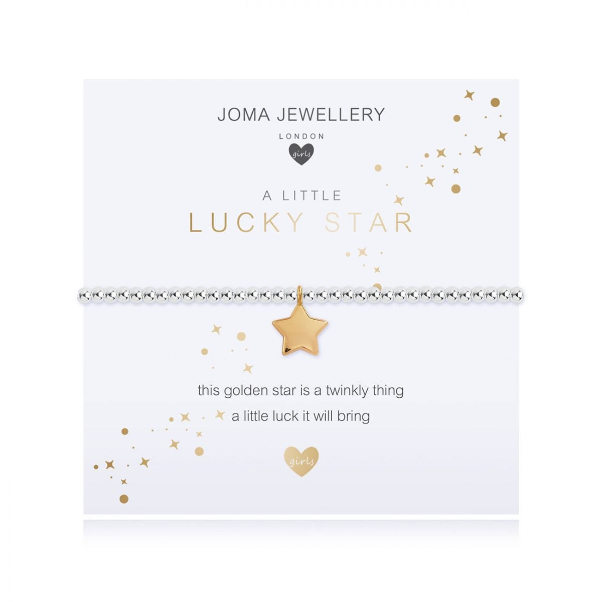 Joma Jewellery Bracelet Joma Jewellery Childrens Bracelet - A Little Lucky Star