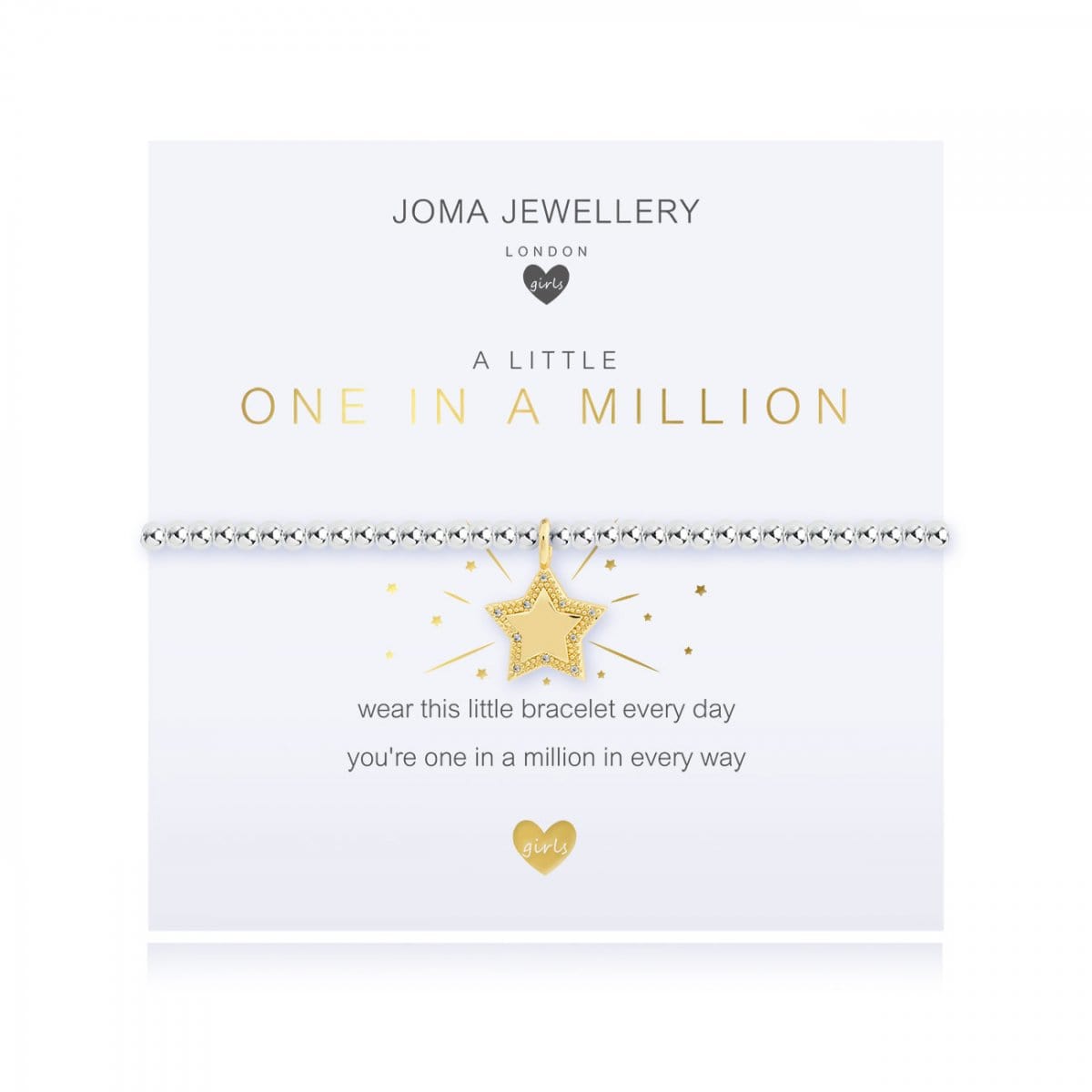 Joma Jewellery Bracelet Joma Jewellery Childrens Bracelet - A Little One In A Million