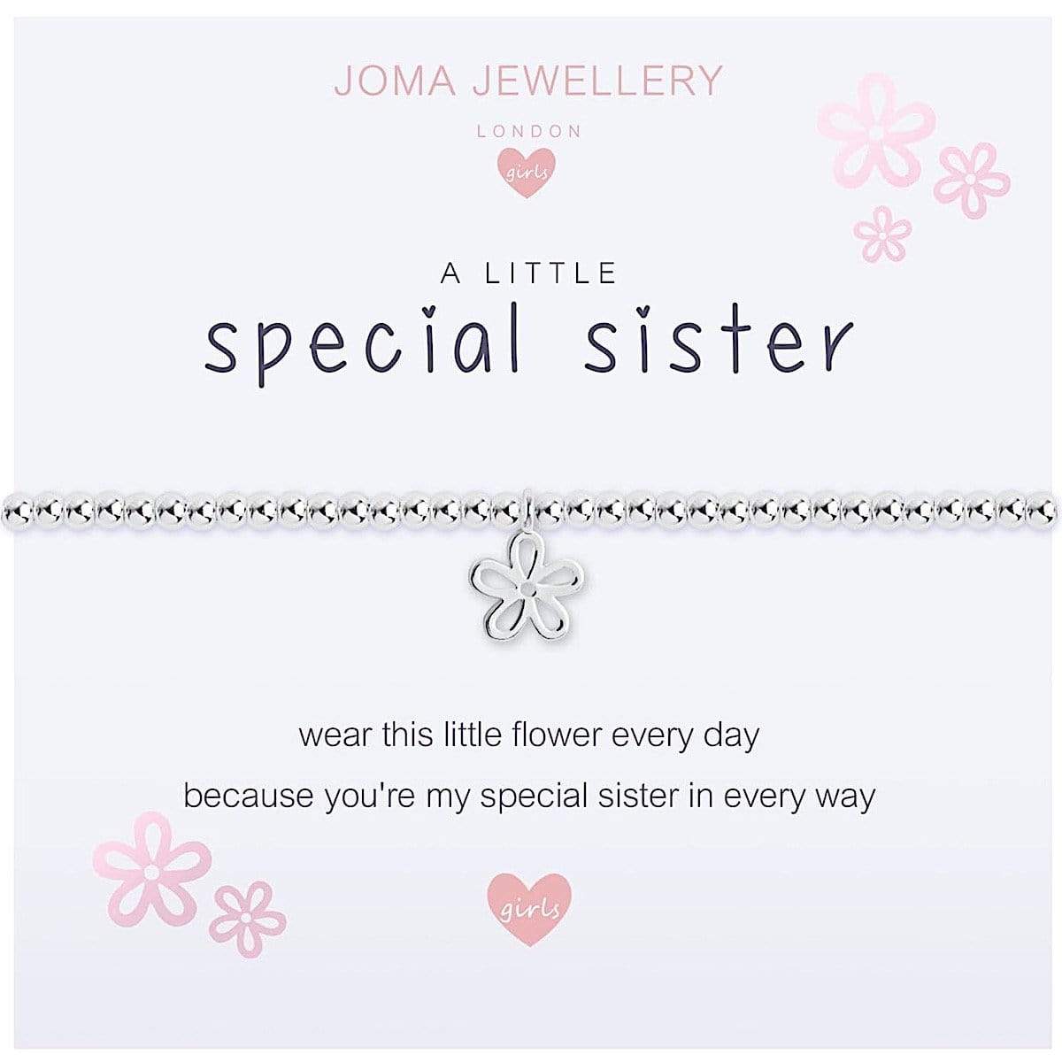 Joma Jewellery Bracelet Joma Jewellery Childrens Bracelet - A Little Special Sister