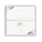 Joma Jewellery Bracelet Joma Jewellery Spirit Stones Boxed Bracelet - Howlite Peace Stone