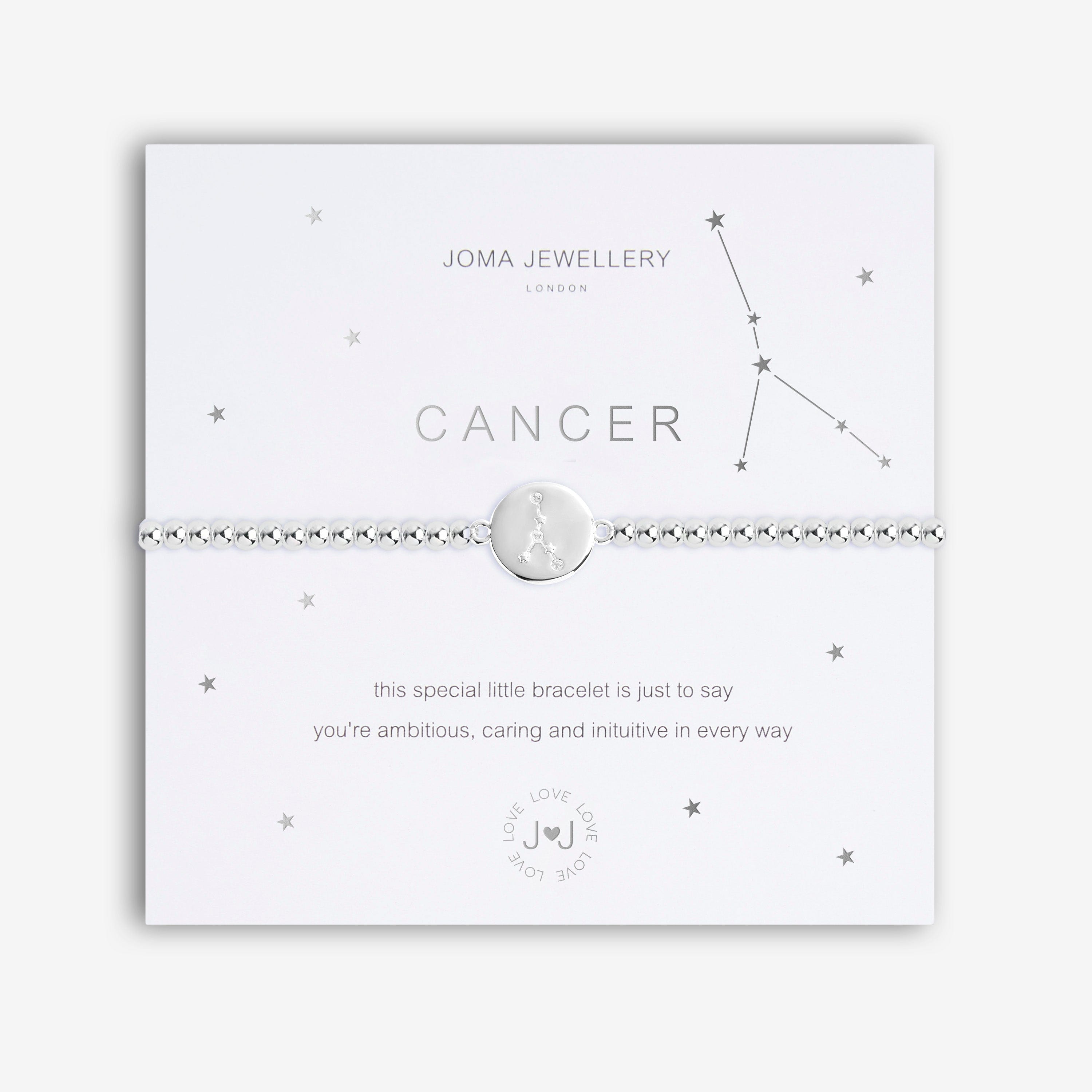 Joma Jewellery Bracelet Joma Jewellery Star Sign Bracelet - Cancer