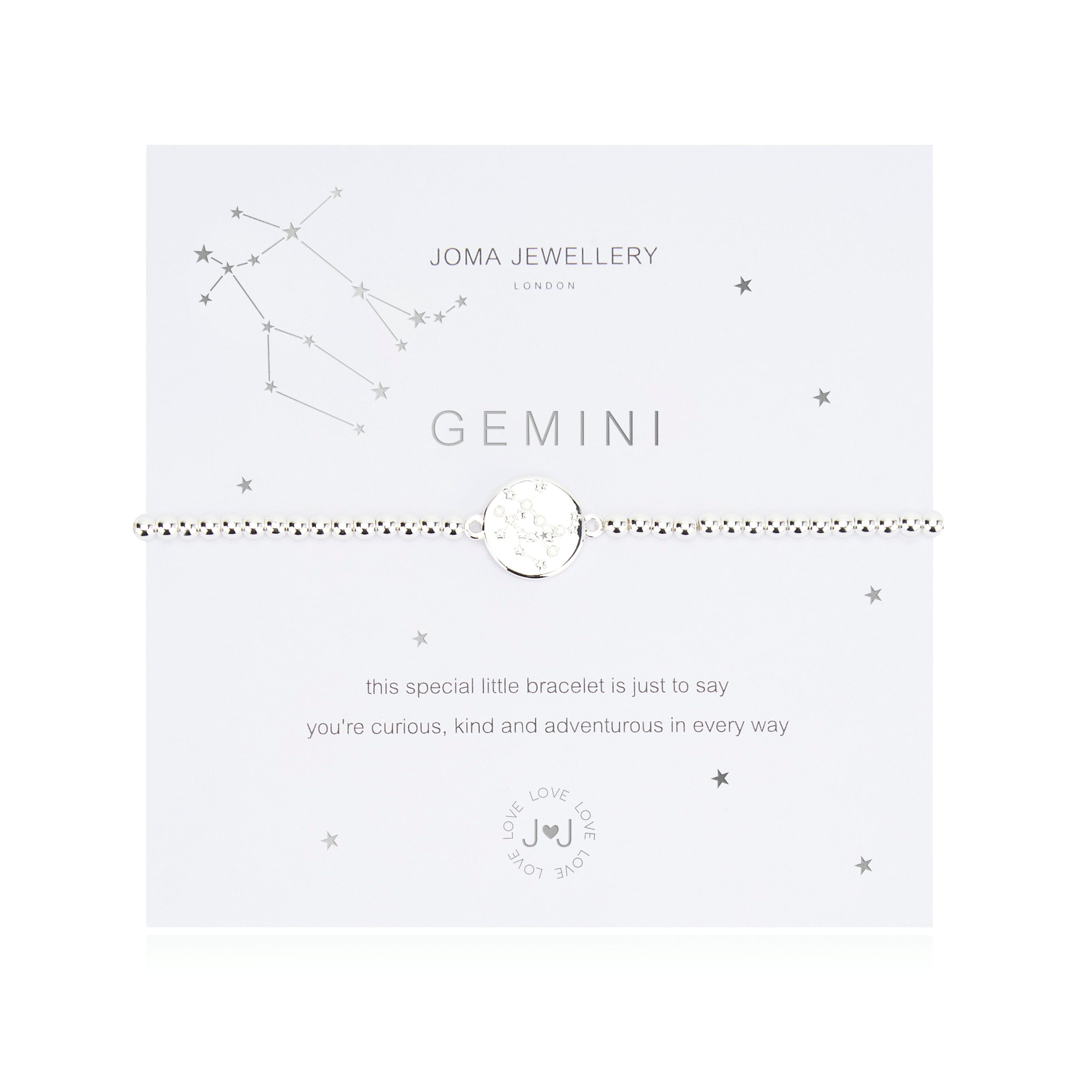 Joma Jewellery Bracelet Joma Jewellery Star Sign Bracelet - Gemini