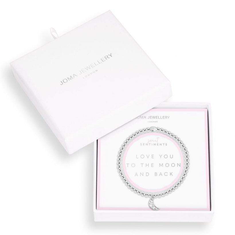 Joma Jewellery Bracelet Joma Jewellery Sweet Sentiments - A Little Love You To The Moon And Back