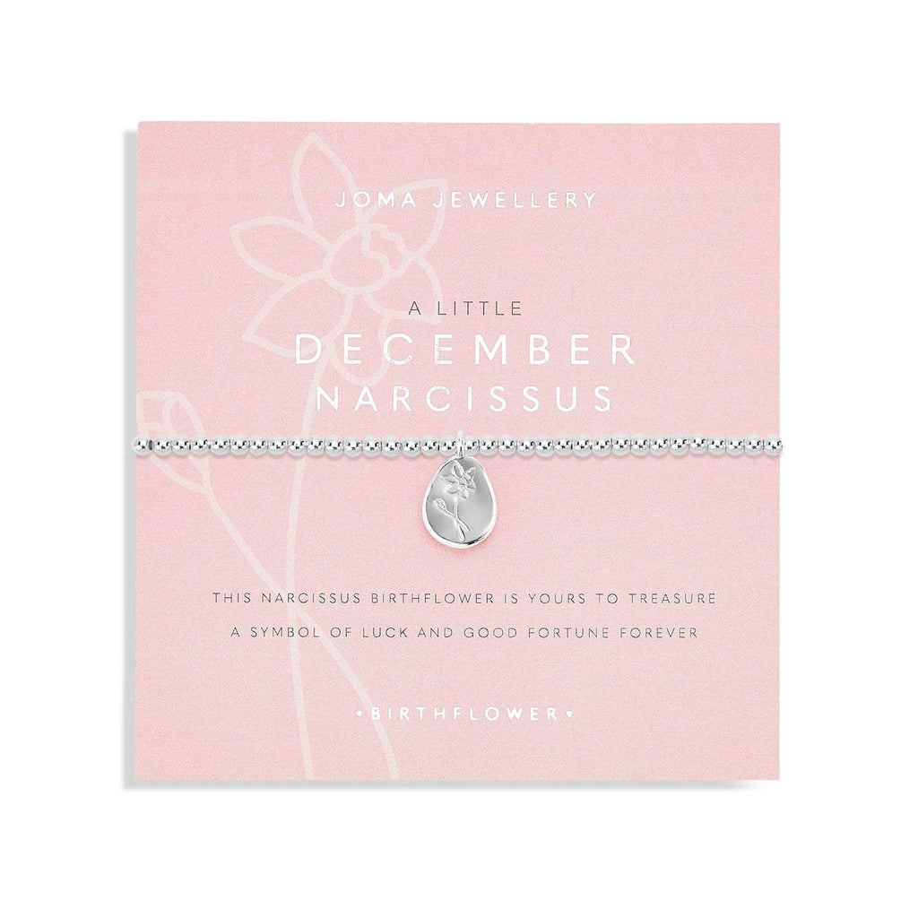 Joma Jewellery Bracelets Joma Jewellery Birthflower Bracelet - A little December Narcissus