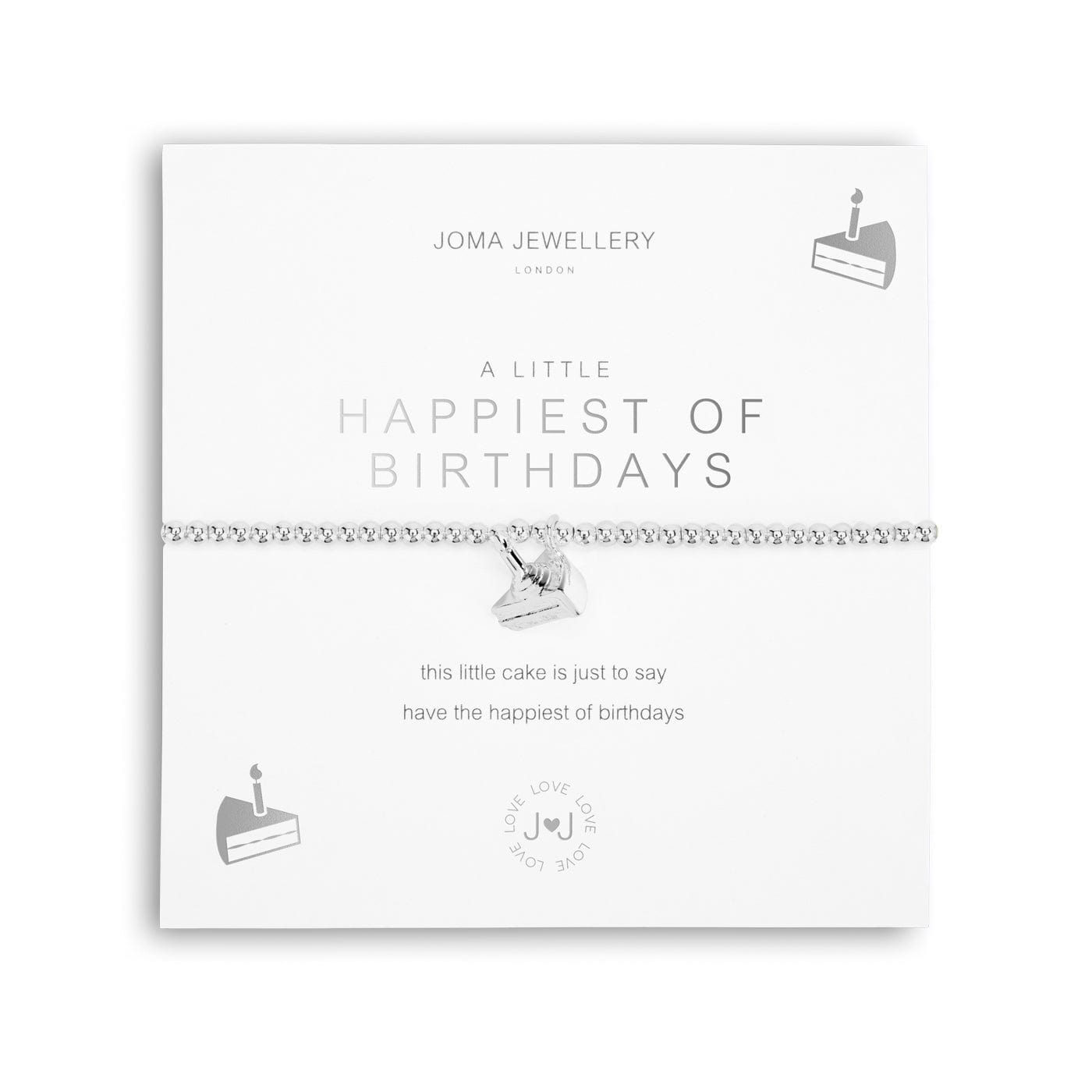 Joma Jewellery Bracelets Joma Jewellery Bracelet - A little Happiest of Birthdays