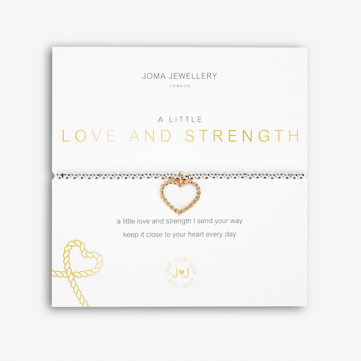Joma Jewellery Bracelets Joma Jewellery Bracelet - A little Love and Strength