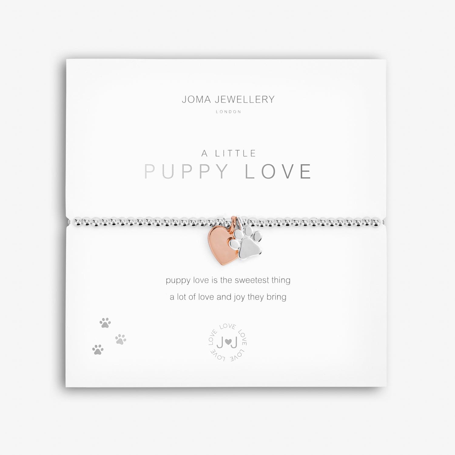 Joma Jewellery Bracelets Joma Jewellery Bracelet - A little Puppy Love