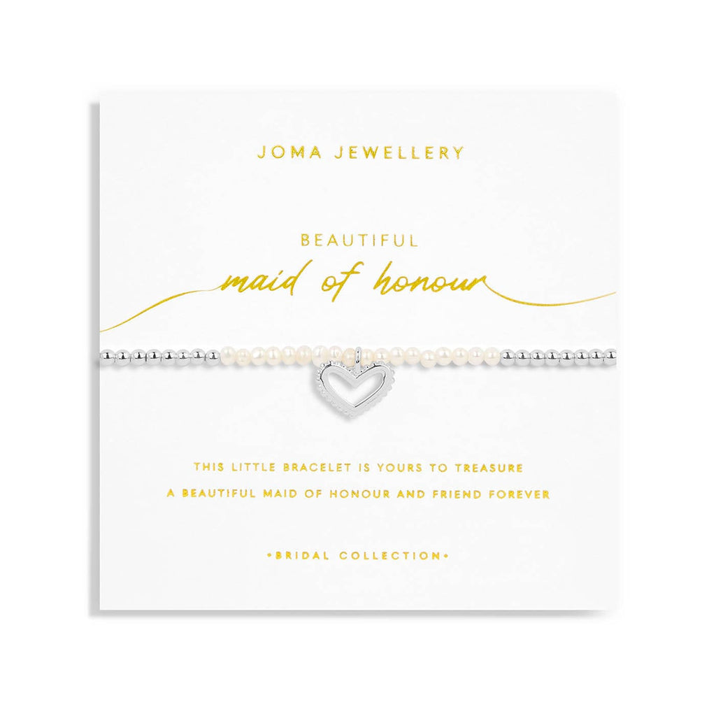 Joma Jewellery Bracelets Joma Jewellery Bridal Pearl Bracelet - Beautiful Maid of Honour