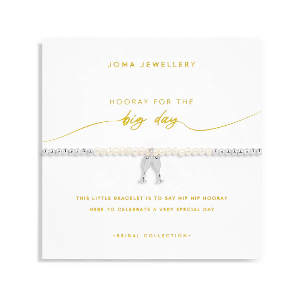 Joma Jewellery Bracelets Joma Jewellery Bridal Pearl Bracelet - Hooray For The Big Day