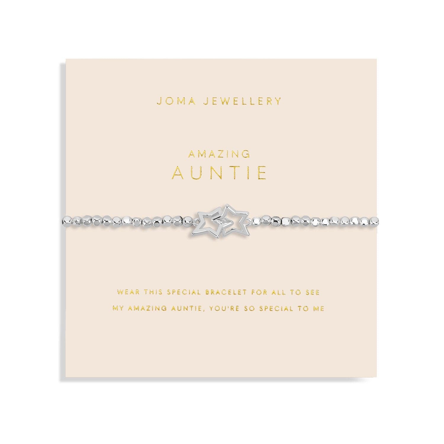 Joma Jewellery Bracelets Joma Jewellery Forever Yours Bracelet - Amazing Auntie