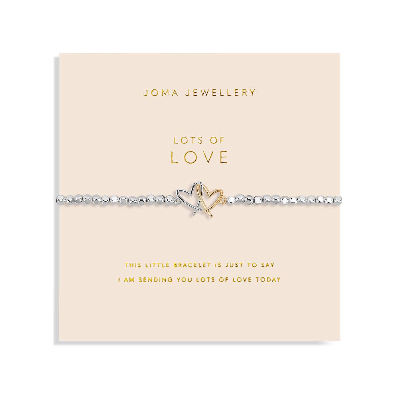 Joma Jewellery Bracelets Joma Jewellery Forever Yours Bracelet - Lots of Love