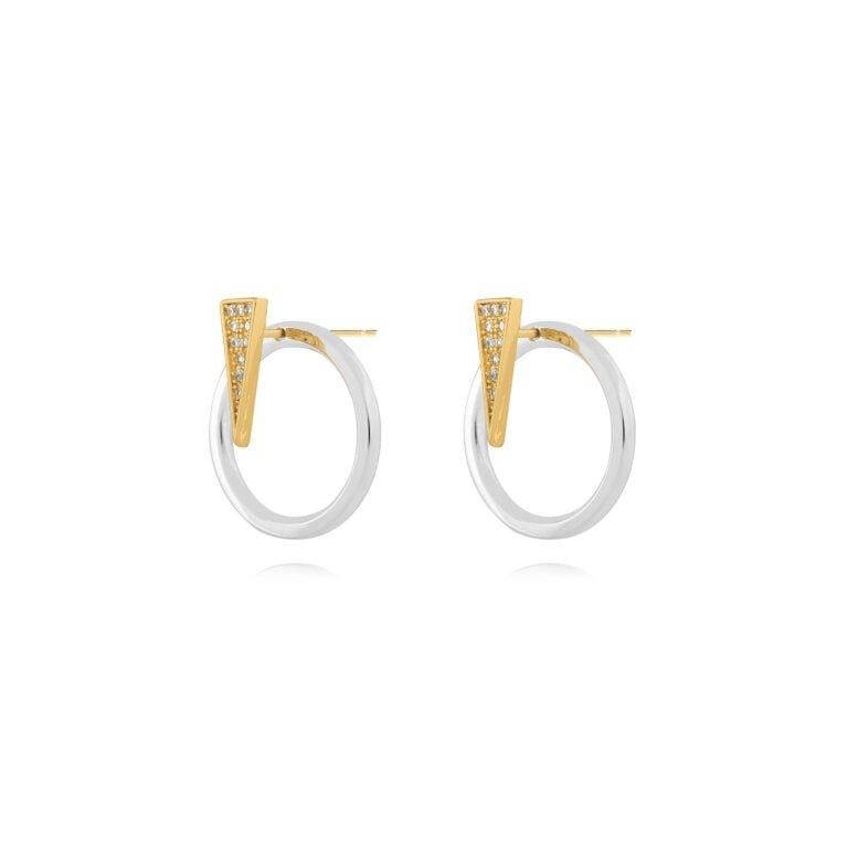 Joma Jewellery Earrings Joma Jewellery Statement Earrings - Pave Spike Ear Jackets