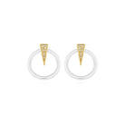Joma Jewellery Earrings Joma Jewellery Statement Earrings - Pave Spike Ear Jackets