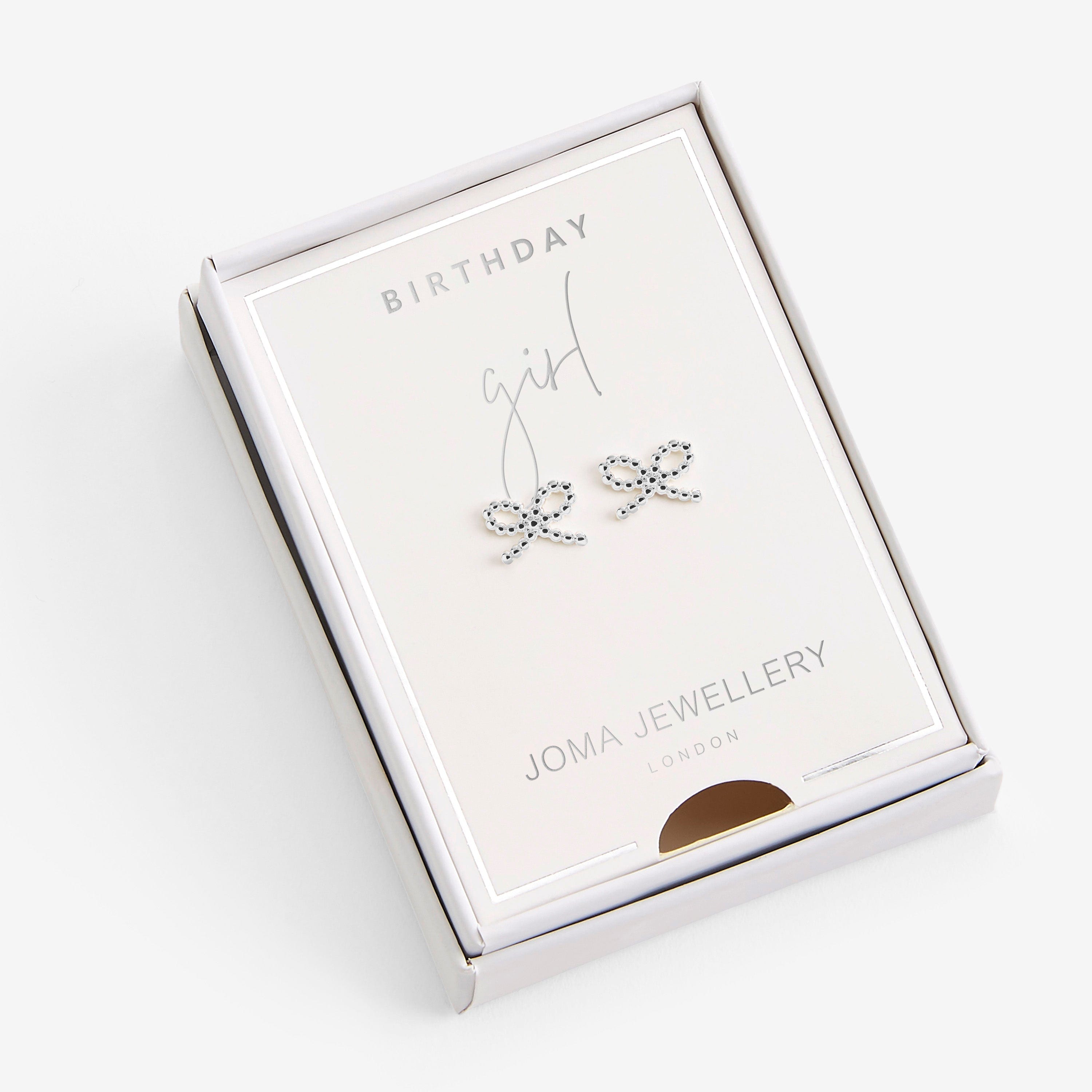 Joma Jewellery Earrings Joma Jewellery Treasure The Little Things - Birthday Girl Boxed Earrings