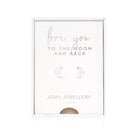 Joma Jewellery Earrings Joma Jewellery Treasure The Little Things - Love You To The Moon And Back Boxed Earrings