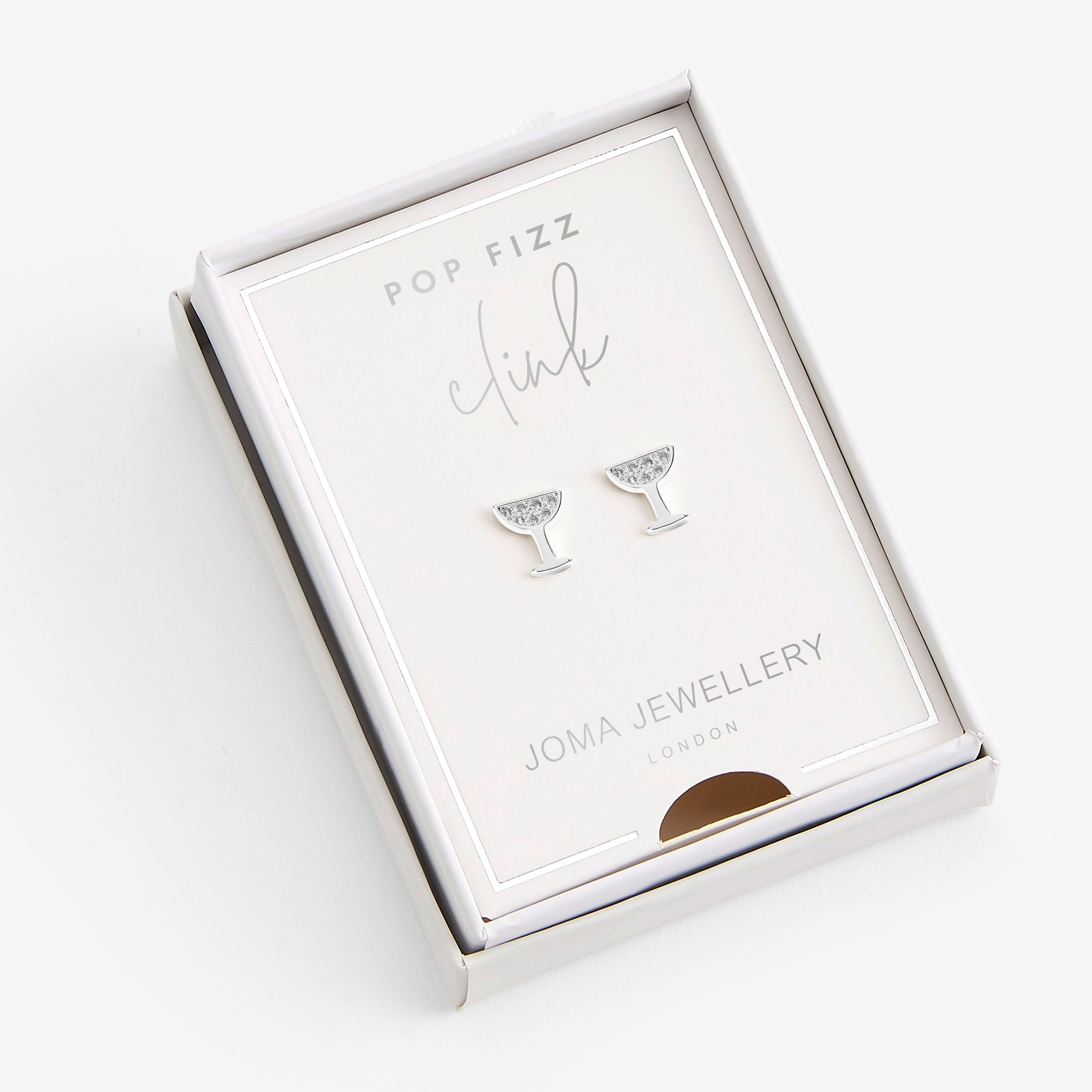 Joma Jewellery Earrings Joma Jewellery Treasure The Little Things - Pop Fizz Clink Boxed Earrings