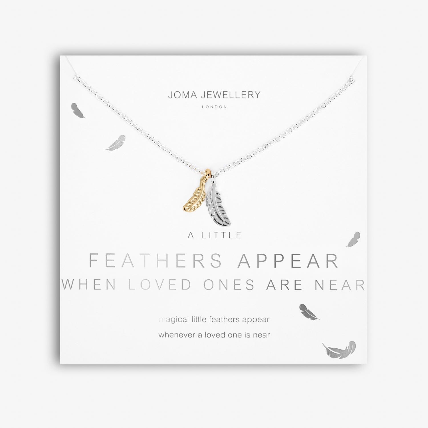 Joma Jewellery Necklace Joma Jewellery Necklace - A Little Feathers Appear When Loved Ones are Near