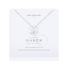 Joma Jewellery Necklace Joma Jewellery Necklace - Birthstone - March - Aqua Crystal