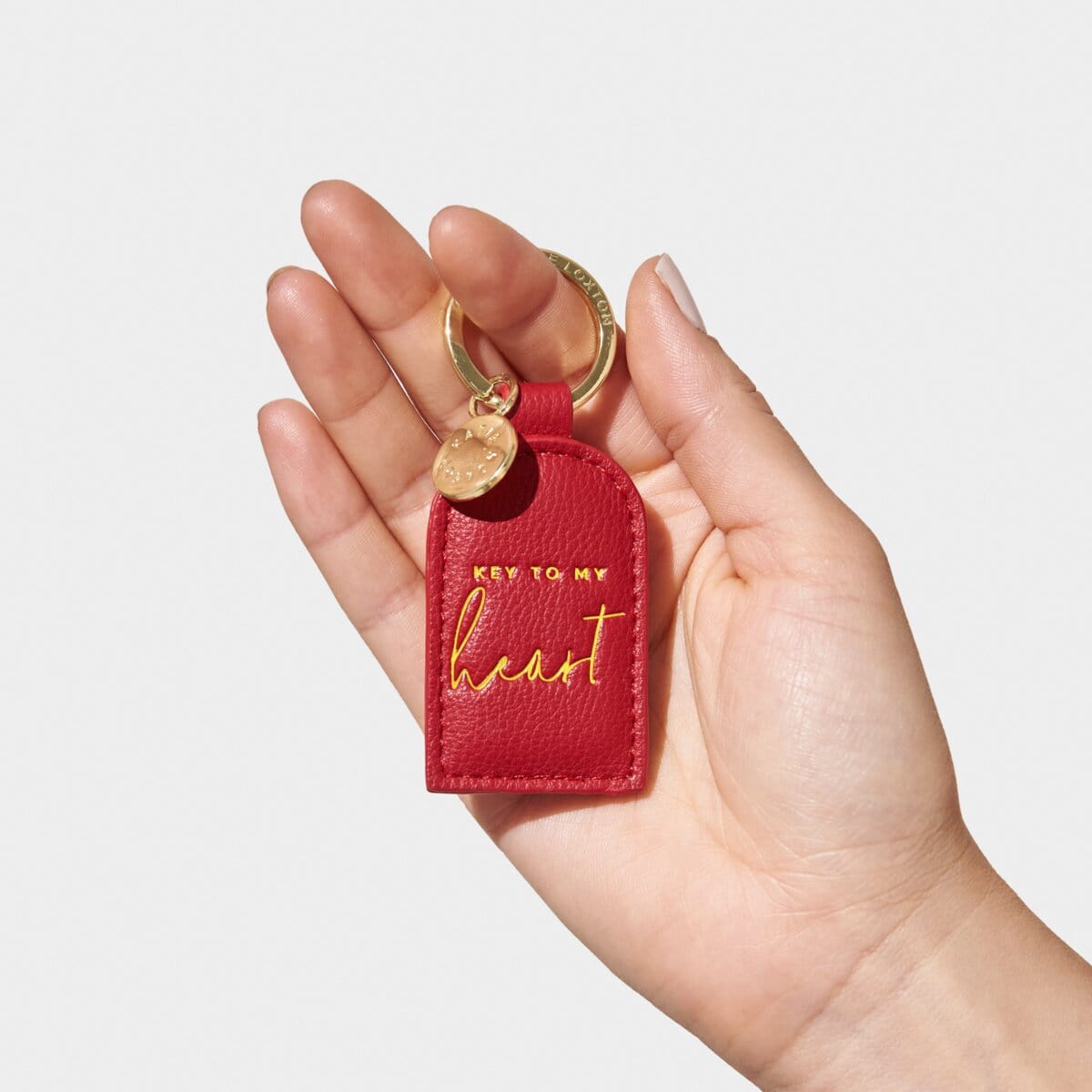 Katie Loxton Bag Charm / Keyring Katie Loxton Beautifully Boxed Keyring - Key to my Heart - Red
