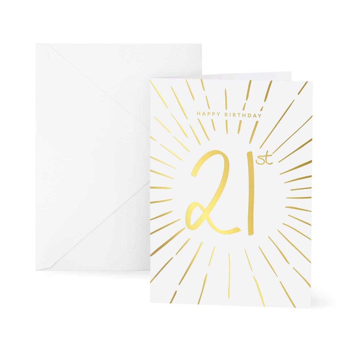 Katie Loxton Candle Katie Loxton Greetings Card - Happy 21st Birthday