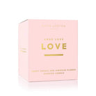 Katie Loxton Candle Katie Loxton Sentiment Candle - Love Love Love - Sweet Papaya and Hibiscus Flower