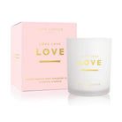 Katie Loxton Candle Katie Loxton Sentiment Candle - Love Love Love - Sweet Papaya and Hibiscus Flower