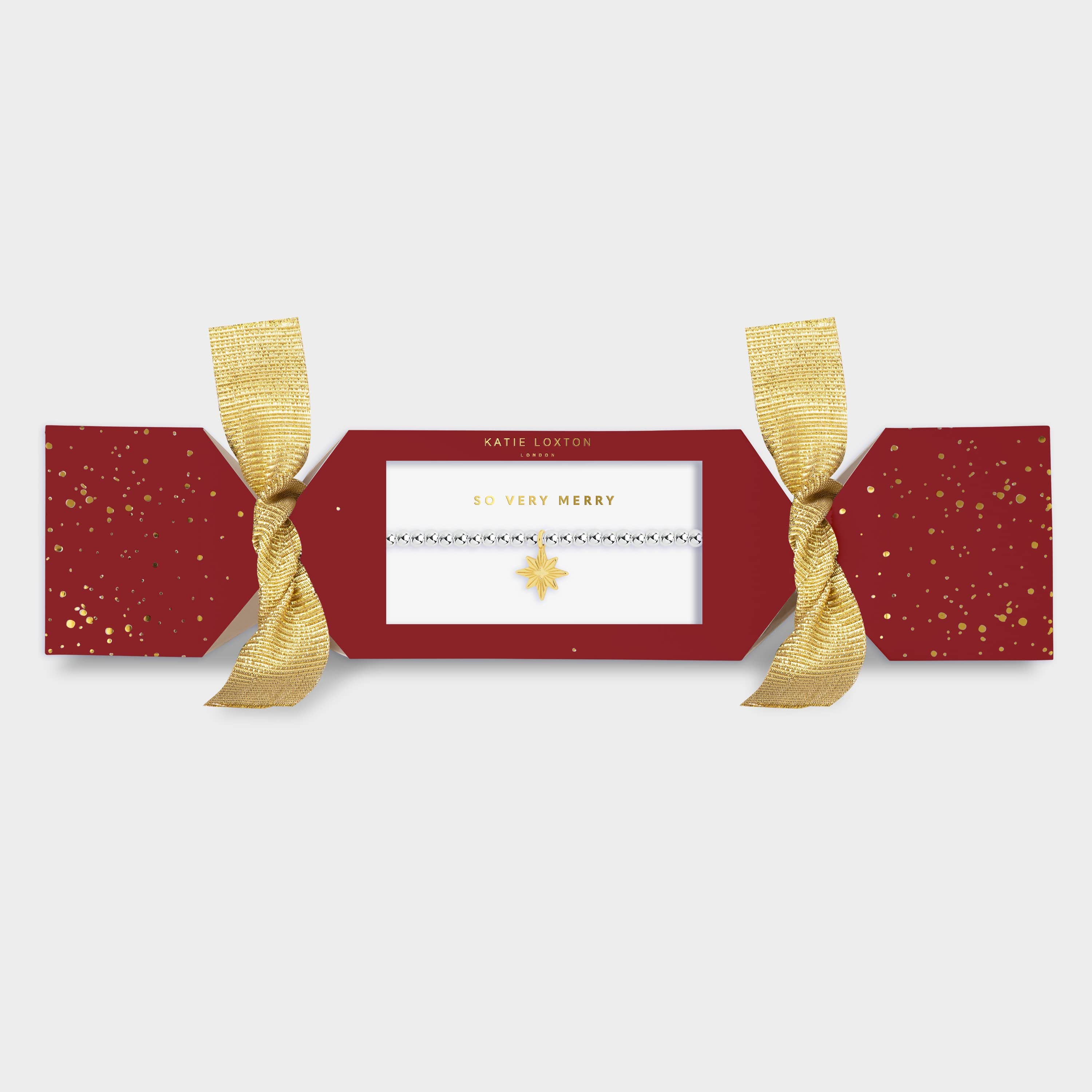 Katie Loxton Cracker Gift Bracelet Katie Loxton Christmas Cracker Gift Box - So Very Merry